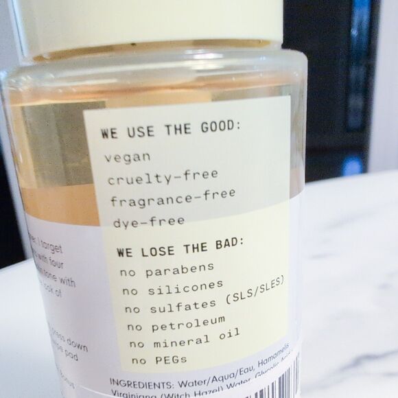 New VERSED Weekend Glow Daily Brightening Toner Four-Acid Complex AHA Vitamin C - Picture 5 of 5